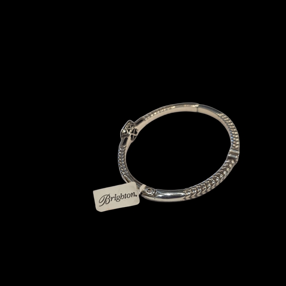 Brighton Reina Silver Bracelet with Pink Crystal Accent - Picture 3 of 6